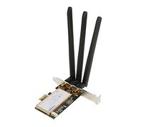 AMONIDA PCIE X1 Network Card High Speed 1750Mbps Dual Band WiFi Adapter for Gaming and Streaming Compact PCB Design
