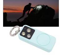 AMONIDA Personal Safety Alarm, 150dB Siren Keychain Alarm with LED Light with Strobe Light Rechargeable 500mAh Lighting Modes Safety Keychain for Women Men Kids Tr (Green)