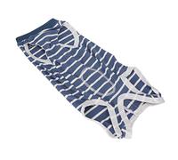 AMONIDA Pet Dog Recovery Suit Adjustable Comfortable Post Surgery Shirt for Recovery and Healing Polyester 1 Piece (L)