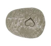 AMONIDA Pet Memorial Garden Stone Weatherproof for Inscription in Backyard Resin 1 Unit (Love Stone Moss Color)