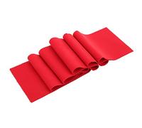 AMONIDA Piano Keyboard Cover, Soft Cotton Cloth Piano Protector, Breathable Keyboard Dust Cover with Skin Friendly Texture, Ideal for 88 Key Digital (Red)