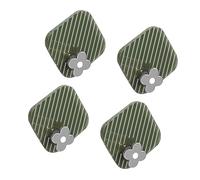AMONIDA Plastic Adhesive Hooks Durable Wall Hangers for Key Organization Shower Bathroom 4PCS (Green)