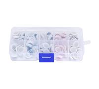 AMONIDA Plastic Doll Eyeballs Bright Colorful Designs for DIY Toy Making Crafts Halloween Decor 12mm 16mm 20mm (Plastic/Resin)