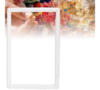 AMONIDA Plastic Square Shape Embroidery Hoop Convenient for Cross Stitch and Sewing Projects 4 Pack (43.1*27.9CM)