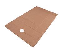 AMONIDA Polyester Fiber Bed Sheet with Exquisite Edging for Massage 78.7x45.3in (Deep Coffee)
