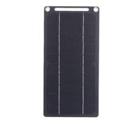 AMONIDA Portable 6W Solar Panel USB Type C Charger for Camping, Monocrystalline Panel for All Devices