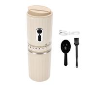 AMONIDA Portable Coffee Maker Cordless Grinder 1500mAh Battery | Coffee Grinder, PP and PC Housing, Stainless Steel Parts, Travel Hiking Office Home Use, Detachable Design