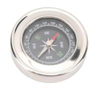 AMONIDA Portable Compass, Stainless Steel Survival Navigation Compass, Key with Accurate Reading, Ideal for Hiking, Camping & Outdoor Activities