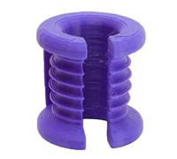AMONIDA Portable Crochet Yarn Finger Protector Efficient Tension Control Purple Yarn Guide Ring for Crafters on the Go