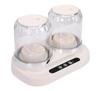 AMONIDA Portable Mini Washing Machine, 2L Twin Tub 3 Speed Settings 1800mAh Rechargeable Underwear Washer with Dual Independent Tanks Towel Washer for Travel & Small Spaces