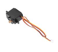AMONIDA Powerful RC Servo for XK X450 Aircraft, Durable Metal Design, Ideal for Enhanced Flying Performance, Black, 1 Unit