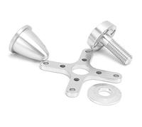 AMONIDA RC Brushless Motor Spare Parts, Aluminum Alloy Propeller Adapter Holder, High Precision Adapter with Aluminum Construction, Ideal for C5055 600 400 700KV Series Fixed Wing