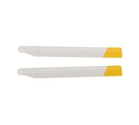 AMONIDA RC Helicopter Propeller Set Durable Stable Flight for RC ERA C138 Bell-206 Vane/Wing Parts for Skill-Building Practice Lightweight 2 (Yellow)