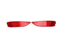 AMONIDA Red Lens Rear Bumper Reflector Replacement for Accent Hatchback 2012-2017, Precision Engineering, 1 Pair