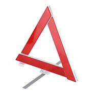AMONIDA Reflective Foldable Car Sign for Emergency Breakdowns, Heavy Metal Base, Easy Install, for Roadside Safety