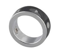 AMONIDA Remote Control Smart Ring for Scrolling Pages on App and TikTok Black for Hands-Free Usage in Photography and Streaming (No.10-69mm)
