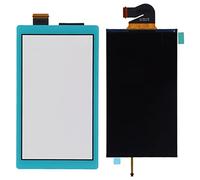 AMONIDA Replacement LCD Display Screen for Lite Diy Repair Technicians,Replaces Cracked Defective Screens to Restore Full Functionality,Precision Cut Interfaces for Easy (Blue)