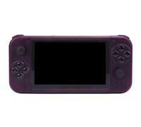 AMONIDA Retro Handheld Game Console High Performance with 128GB Memory for Ultimate Gaming Experience in Portable Size (Transparent Purple)
