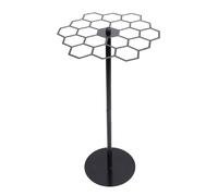 AMONIDA Rotatable Medal Hanger Rack with Steel Construction 360 Degree Display for Sports Awards and Races 18cm Base