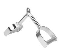 AMONIDA Rowing Machine Handle, Fitness Cable Machine Handle Attachments with Non Slip Textured Cover for Home Gym, Exercise Bar & Pull Down