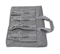 AMONIDA Satellite Carrying Box/Cover, Adjustable Shoulder Strap Box/Cover, Foam Padded Oxford Fabric with 4 Pockets, Ideal for Gen 3 Dish, Cable Router & Power Supply, 26.37 to 49.2 Inches