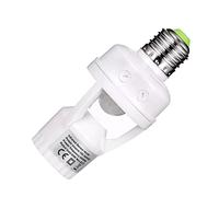 AMONIDA Sensor Bulb Light Switch Adjustable Motion Detection for Home Nursery and Workshop PC and Copper Foil 12x6x6cm