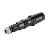 AMONIDA Shaft Sleeve Adapter for M1 M2 Drivers, Anti-Rust Aluminum Alloy, Perfect Replacement Part, Black, 5.8 X 1.6cm (.335 caliber)