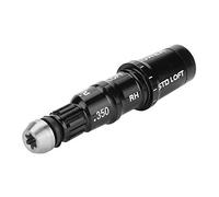AMONIDA Shaft Sleeve Adapter for M1 M2 Drivers, Anti-Rust Aluminum Alloy, Perfect Replacement Part, Black, 5.8 X 1.6cm (.350 caliber)
