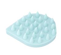 AMONIDA Silicone Scalp Brush Massage Tool Soft Hair Massager for Spa Relaxation At Home 72g (Green)
