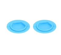 AMONIDA Silicone Wax Warmer Pot Large Capacity 400ML for Professional Home Salon Use, Non-Stick Easy Clean Replacement Bowl (Blue)