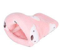 AMONIDA Small Animal Pets Sleeping House Warm Cozy Bed for Hamsters Guinea Pigs Squirrels Made of Soft Flannelette and Sponge (S)