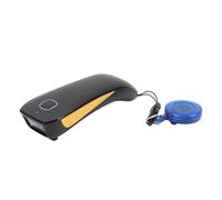 AMONIDA Small Barcode Scanner Compact and Portable Rechargeable for Retail Supermarket Pharmacy ABS Material