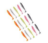 AMONIDA Soft Fishing Lures, Durable Rubber Paddle Tail Design