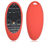 AMONIDA Soft Silicone Remote Case Cover for BN94-07557 BN94-A07469U -A55, Shockproof & for Home Use, Eco-Friendly Red Color (Red)