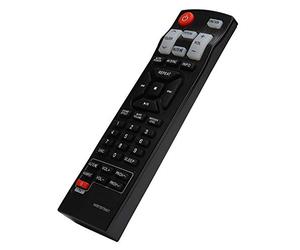 AMONIDA Soundbar Remote Control Wear-resistant Long Service Life for Ideal Choice for Lost Remote 6.2 X 1.8 X 0.8 Inches Black