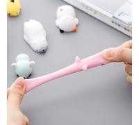 AMONIDA Squeeze Toy Animal Soft Squishy Stress Relief Decompression for Office Household 4x3x3cm PVC (#11)
