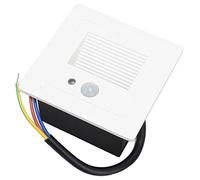 AMONIDA Stair Light, White Corner Wall Lamp LED 85-260V 50LM Brightness for Staircase