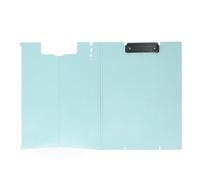 AMONIDA Standing Clipboard A4 Document Holder with Stable Support for Writing and Drawing At Home or School PP Material (Blue)
