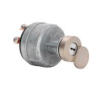 AMONIDA Starter Ignition Switch with Protective Cover and 2 Keys, Durable Copper Contact for Kato HD200 Excavator, Efficient Replacement Part