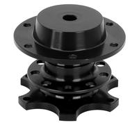 AMONIDA Steering Wheel Arrow Storage Case Hub, CNC Alloy Design (Black)