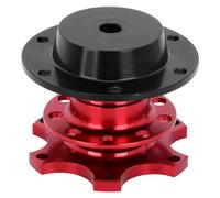 AMONIDA Steering Wheel Arrow Storage Case Hub, CNC Alloy Design (Red)