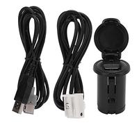 AMONIDA Stereo Adapter USB Plug Flexible Use Audio Adapter Fit for C2 C3 C4 C4l C5 C6, Premium ABS Material, 1 Kit
