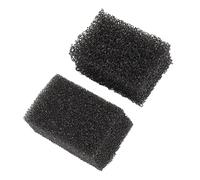 AMONIDA Stipple Sponges for Wound Effects 2PCS Black Makeup Sponges for Halloween Cosplay