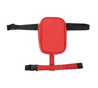 AMONIDA Thigh Bag, Women PU Leather Leg Harness Bag, Large Capacity Phone Passport Bags, Ideal for Festival, Outdoor, Camping, Running, Gift (Red)