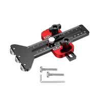 AMONIDA Thin Table Saw Jig, 3 Pulleys Thin Jigs, Table Saw Jig Guides for Making Repetitive Narrow Strip Cuts, Fits 3/8x3/4in U Slot & 1/4x3/8in T Slot