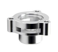 AMONIDA Turbo Pressure Relief Valve Adapter Anodized Finish Arrow Storage Case Fit for Ford Fit for 1.5L 1.6L 2.0L 2.7L Performance Enhancement (Silver BOV1172)