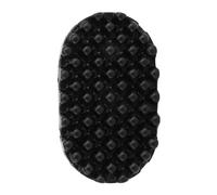 AMONIDA Twist Curl Comb for Afro Hair - Non Absorbent Rubber Curling Brush for Easy and Comfortable Styling, Portable Design, 1 Unit (Dense Tooth)