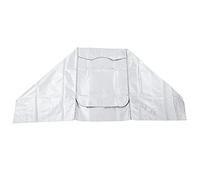 AMONIDA Universal Sunscreen Washing Machine Cover, Protective Dust Cover for Home Appliance, Easy to , Suitable for Toilets and Kitchens, Silver Coating Fabric (M Size+Front Open) (M medium front