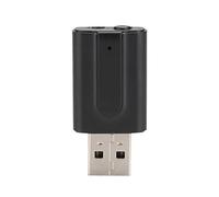 AMONIDA USB Bluetooth 5.0 Transmitter Receiver for Wireless Music Streaming, Compact Design for Computer & TV, 15m Range, 2-in-1 Functionality