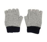 AMONIDA USB Electric Heated Gloves Comfortable Temperature for Typing Gaming Ski Hiking Cycling 5V Half Finger Design 1 Pair (Gray Blue)